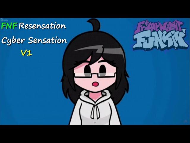 FNF Resensation | VS Nonsense  | Cyber Sensation, V1.(Friday Night Funkin') فرايدي نايت فانكين