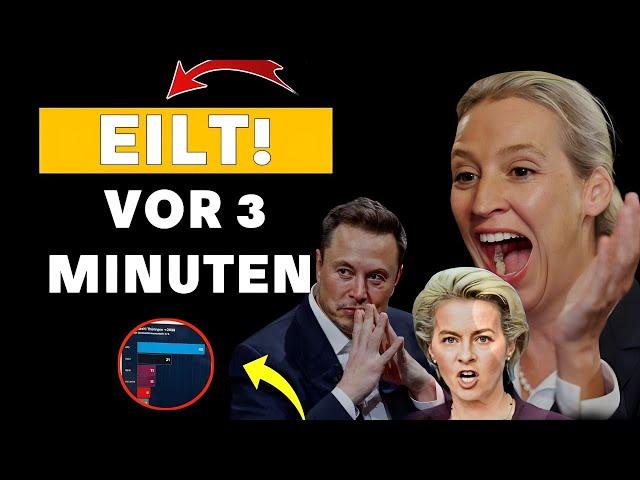 EILT! Ganz Deutschland redet über den Weidel-Musk Talk! Hier meine schockierende Analyse!