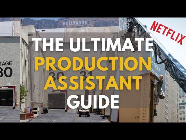 How to be a GREAT Production Assistant for TV/FILM 2021