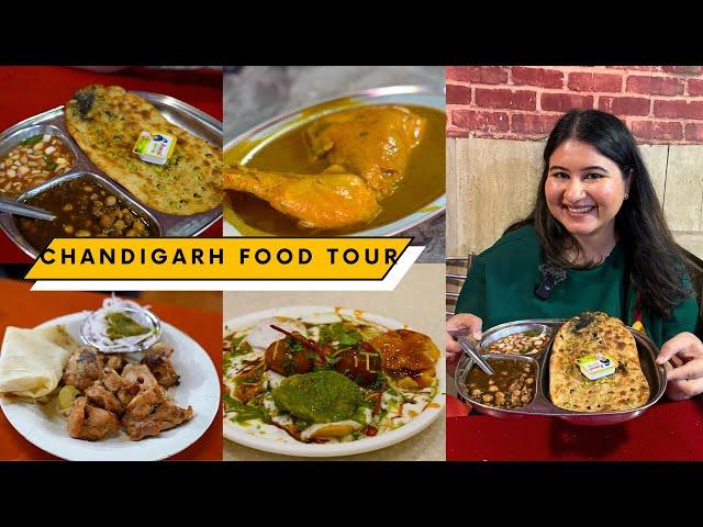 Best CHANDIGARH Food Tour | Chicken Tikka, Kulcha, Rasmalai, Papdi Chaat & More | 4K