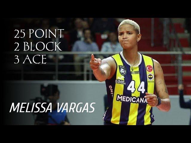 Melissa vargas | 25 points | Fenerbahce v s. Galatasaray | Turky volleyball League 2024