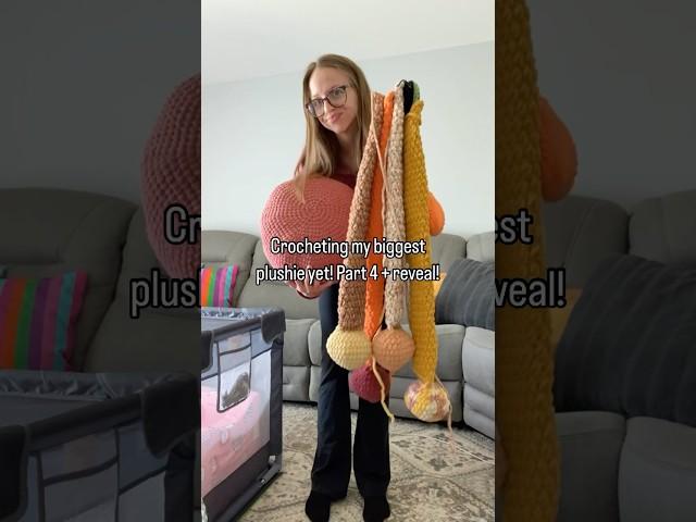PLUSHIE REVEAL!!! #crochet #crochetpatterns #mom #crochetprojects #sahm #diy #music