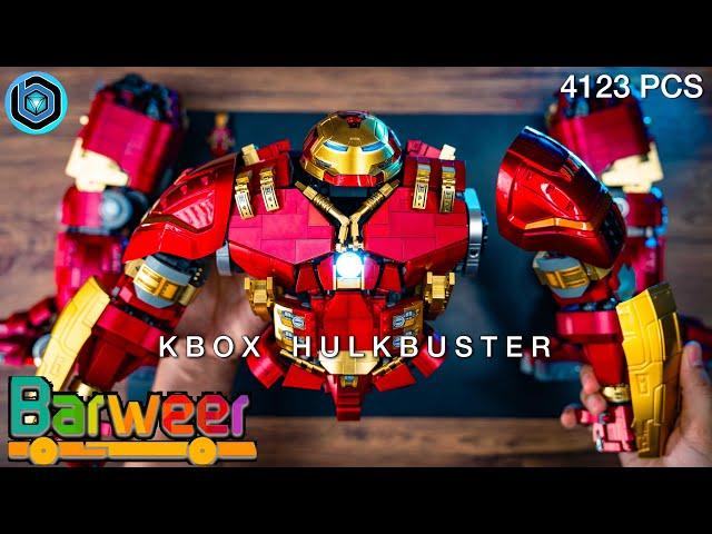 Kbox Hulkbuster Lego Compatible Set | Speed Build | Unofficial Lego