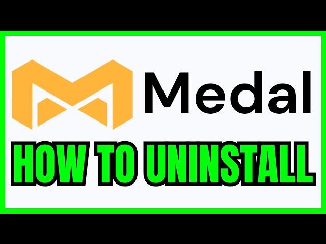 How To UNINSTALL Medal TV (QUICK & EASY) 2025