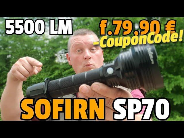  SOFIRN SP70 - 5550 Lumen f. 79,95 €! Low Budget Fernlicht