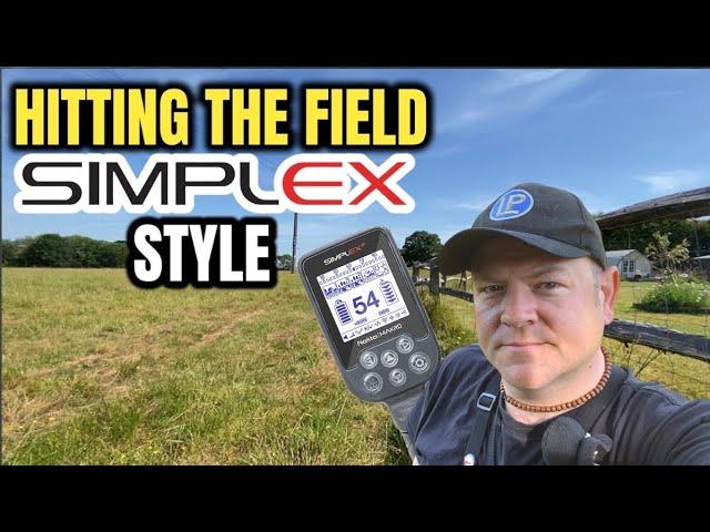 SIMPLEX+ on the fields | Metal Detecting | Nokta