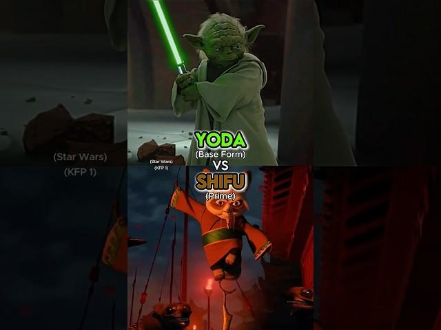 Yoda vs Master Shifu