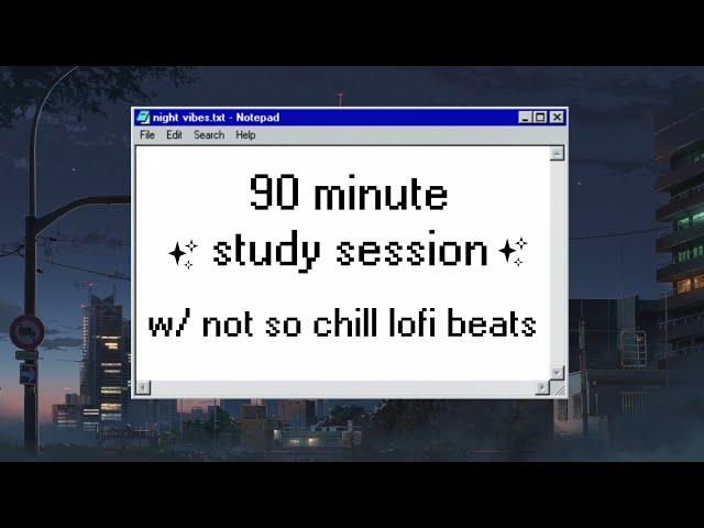 speedrunning an assignment  but it is a  world record // not so chill lofi/piano music playlist