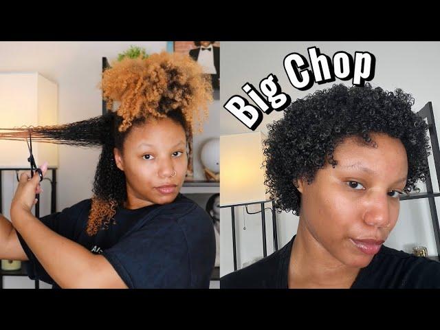 THE BIG CHOP | Starting My Natural Hair Journey Over... AGAIN