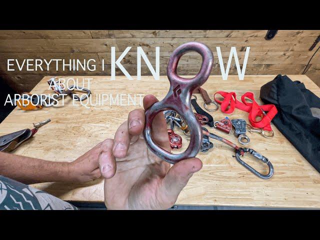 Going over every single piece of Arborist gear that I own.