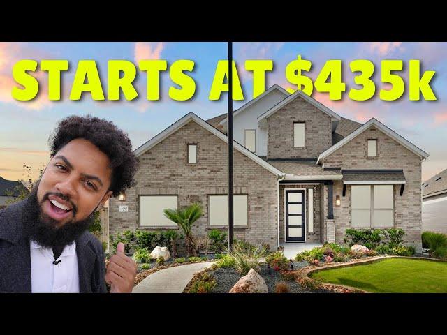 Inside The Most AFFORDABLE Luxury Homes in New Braunfels Texas