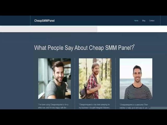 #1 BEST & CHEAPEST SMM PANEL ON THE MARKET