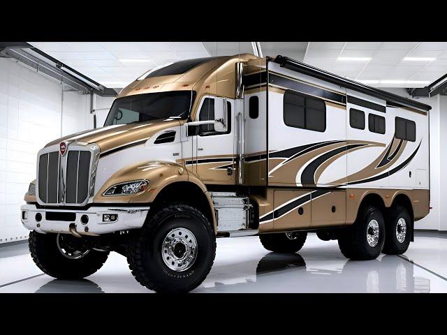 "The all new 2025 Kenworth T2000 Motorhome Truck: The Ultimate Luxury RV"