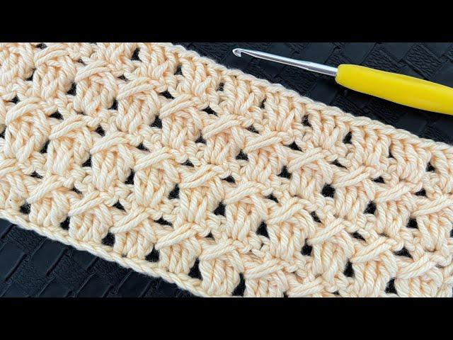 EASY AND QUICK CROCHET STITCH