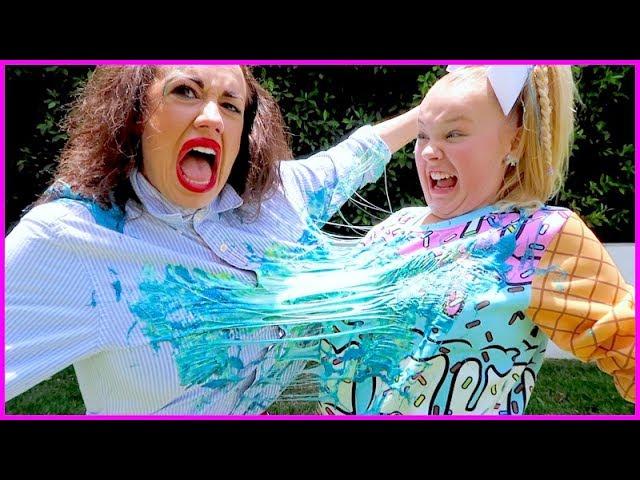 SLIME WAR WITH JOJO SIWA!