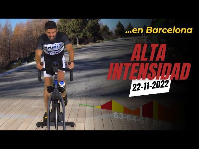 Clase Indoor Cycling entrenamiento Alta Intensidad - Carlos Gil