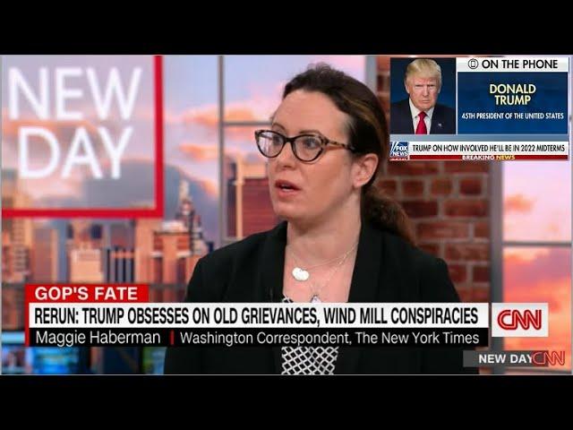 Haberman: Trump is preparing for an indictment