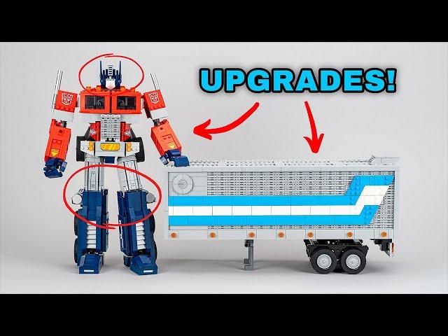 How to UPGRADE your Lego Optimus Prime!