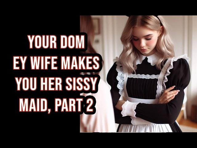 ASMR Your Dom Ex Wife makes you her Sissy Maid, Part 2 | ASMR F4M CD