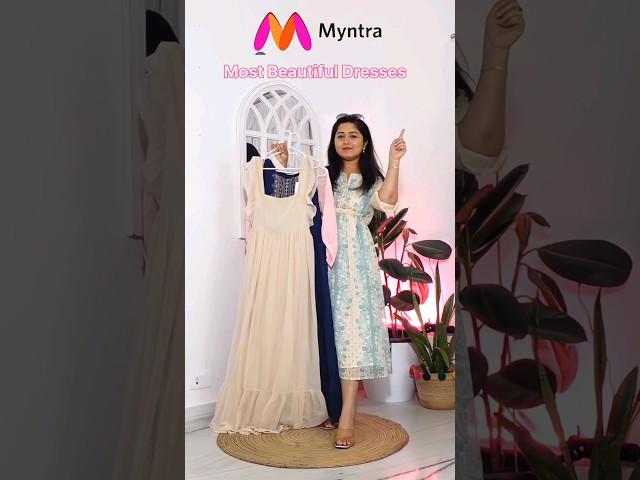 Myntra Most Beautiful Maxi Dresses Haul (full video is tagged)