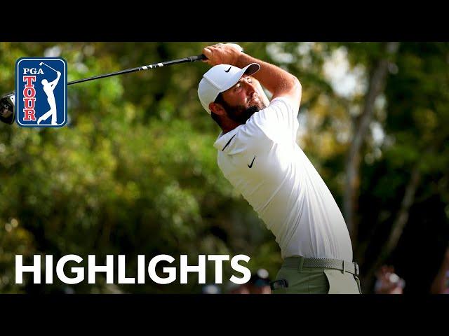 Scottie Scheffler shoots 8-under 64 | Round 4 winning highlights | THE PLAYERS | 2024