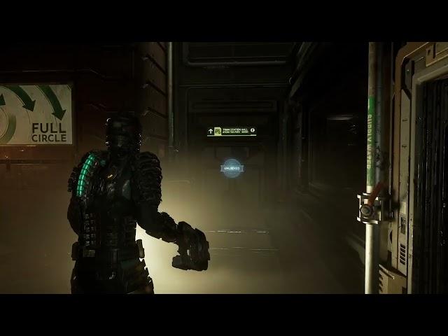 Isaac gets scared from the noises - Dead Space Remake