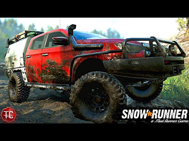 SnowRunner: NEW Isuzu D-MAX CONSOLE MOD!