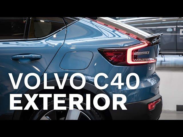 Volvo C40 Recharge: first impression of the exterior