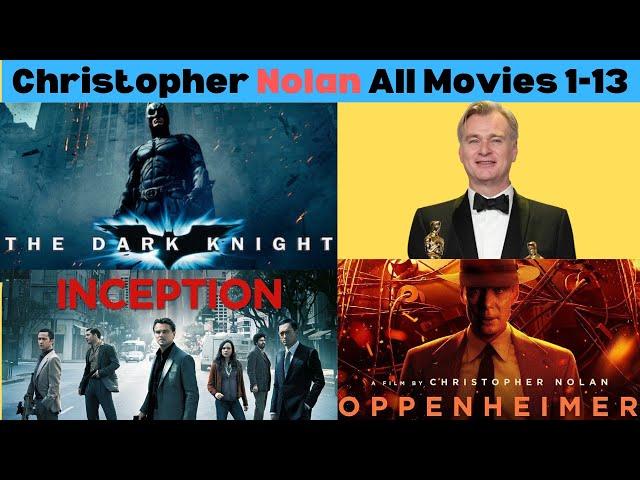 Christopher Nolan's All Movies List | Christopher Nolan Best Movies |