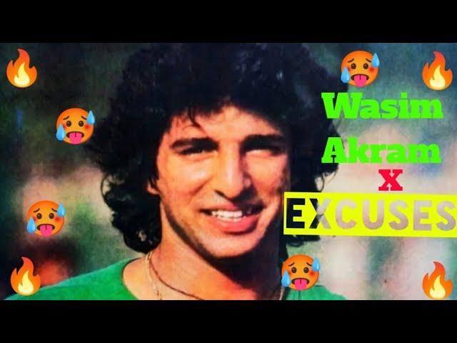 Wasim Akram X Excuses|Cricket Status|AGENTxGaming