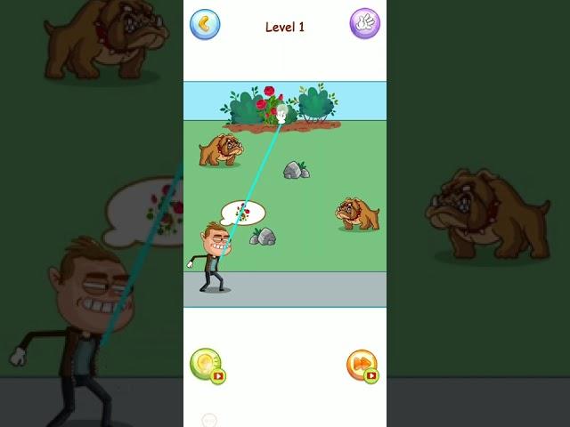 Troll Robber Gamepaly level 01 #shorts