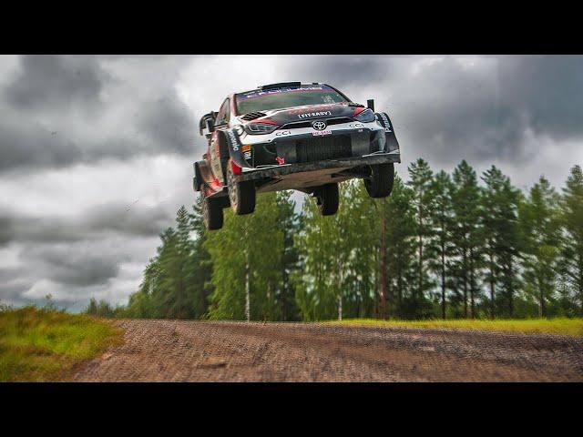 The Best of WRC Rally 2024  Crashes, Action and Maximum Attack