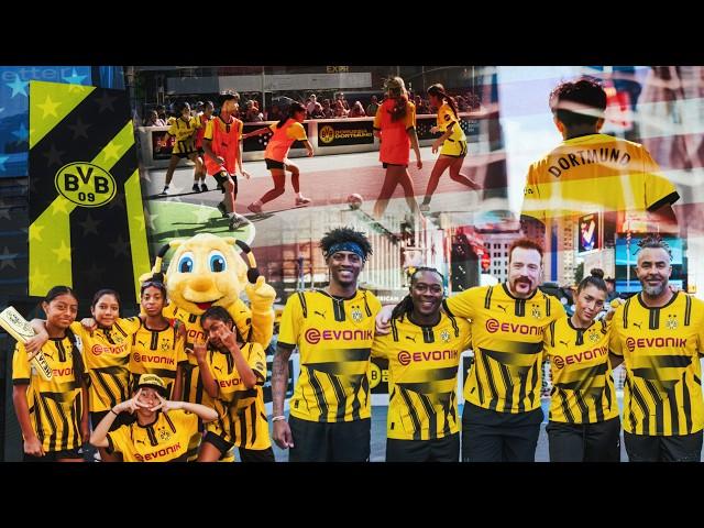 With Sheamus, Owo & Co.: BVB thrill New York City | Times Square Cup 2024