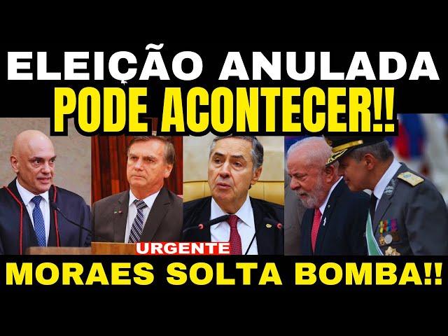 bomba!! ELEIÇÃO PODE SER ANULADA POR USO DE URN4 ELETRÔNIC4!! MORAES TOMA DECISÃO AS PRESSAS