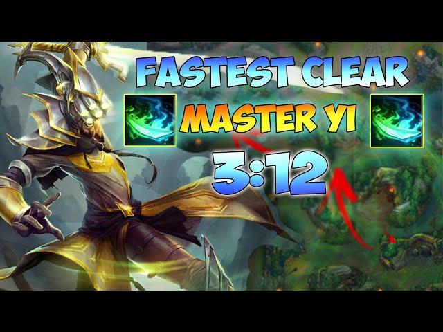 The Best Master Yi Jungle Clear (After E Buffs)