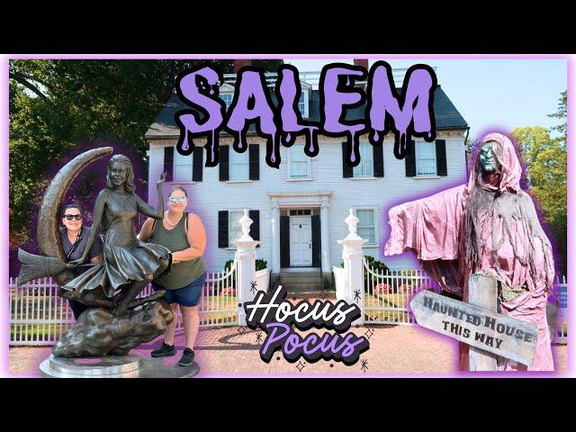 ONE DAY IN SALEM | HOCUS POCUS HOUSES | WALKING THE STREETS | SEPT CROWD LEVELS | HALLOWEEN MUSEUM