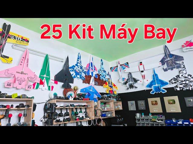 Ráp Kit Máy Bay Mô Hình Decor ngập Phòng KST