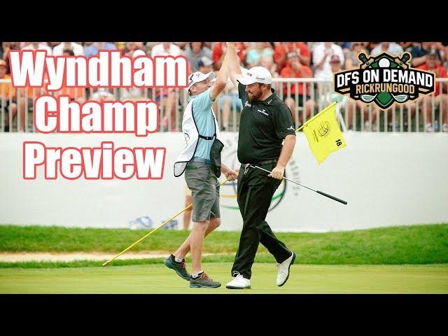 Wyndham Championship Preview & Picks - DraftKings