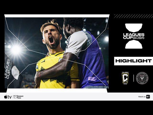 Columbus Crew vs. Inter Miami CF | Leagues Cup | Insane Comeback! | August 13, 2024