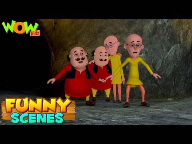 BEST SCENES of MOTU PATLU | FUNNY Cartoons in Hindi | Wow Kidz | Compilation 56