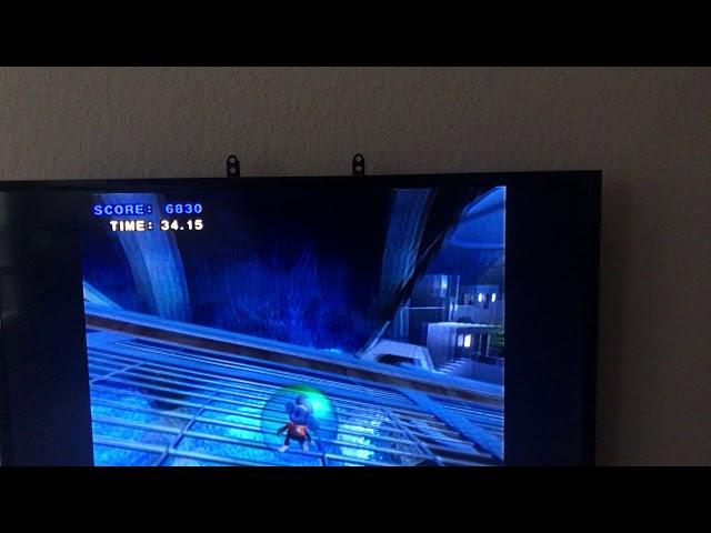 Beating arthropod in Super Monkey Ball 2