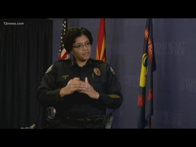 Phoenix police chief says she's focused on public safety