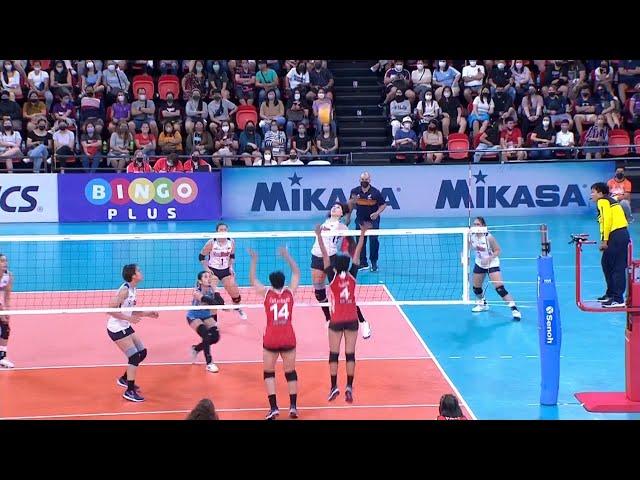 Odina Aliyeva power plays in Set 2 | 2022 PVL Reinforced Conference