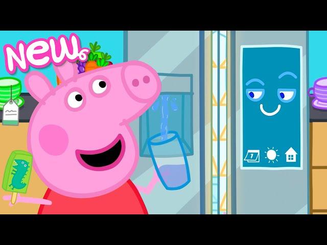 Peppa Pig Tales  AMAZING Futuristic Talking Fridge!  BRAND NEW Peppa Pig Episodes