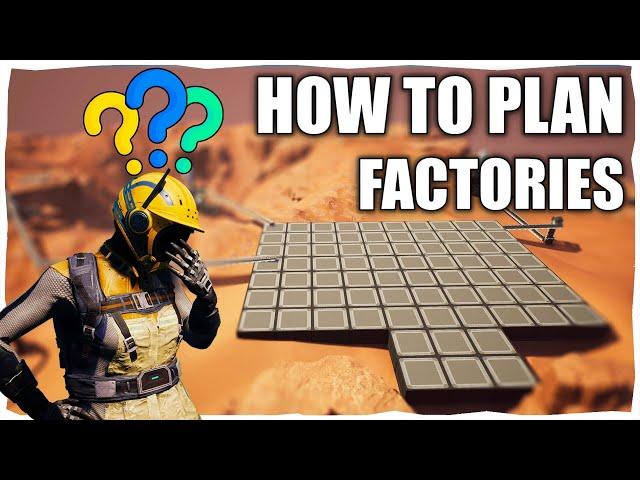 How to Plan Factories Like a Pro In Satisfactory U7