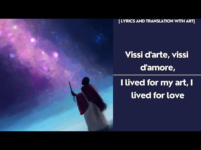 Tosca - "Vissi d'arte" (Tosca) (English Lyrics and AI art)