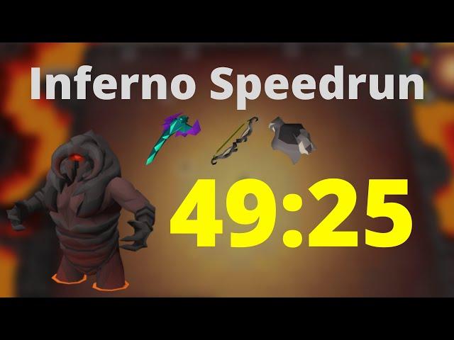 Inferno Completed in 49:25 - OSRS Speedrun