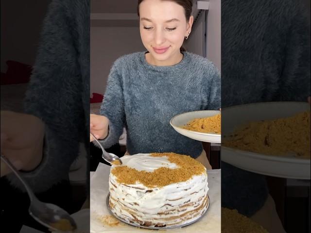 Торт Медовик #медовикрецепт #медовикторт #рецепт #готовлюдома