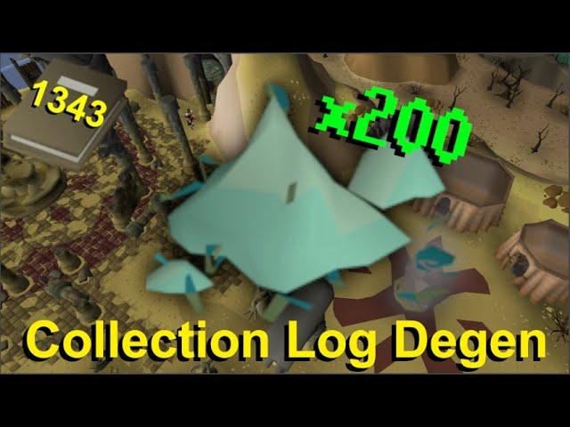 Loot from 200 CM CoX Raids ~ Ironman Collection Log Degen E114