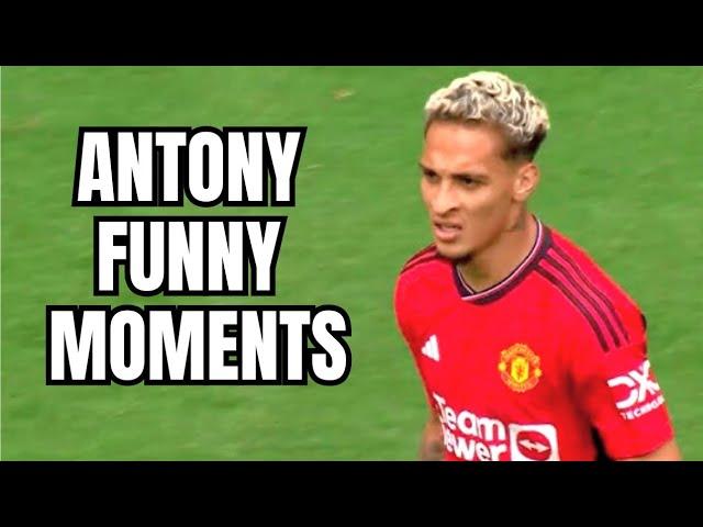 Antony Funny Skills & Comedy Moments in Manchester United 